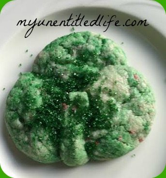 the perfect shamrock cookie without a cookie cutter