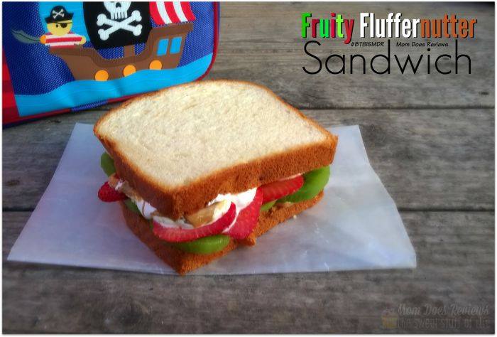 fruity fluffernutter sandwich