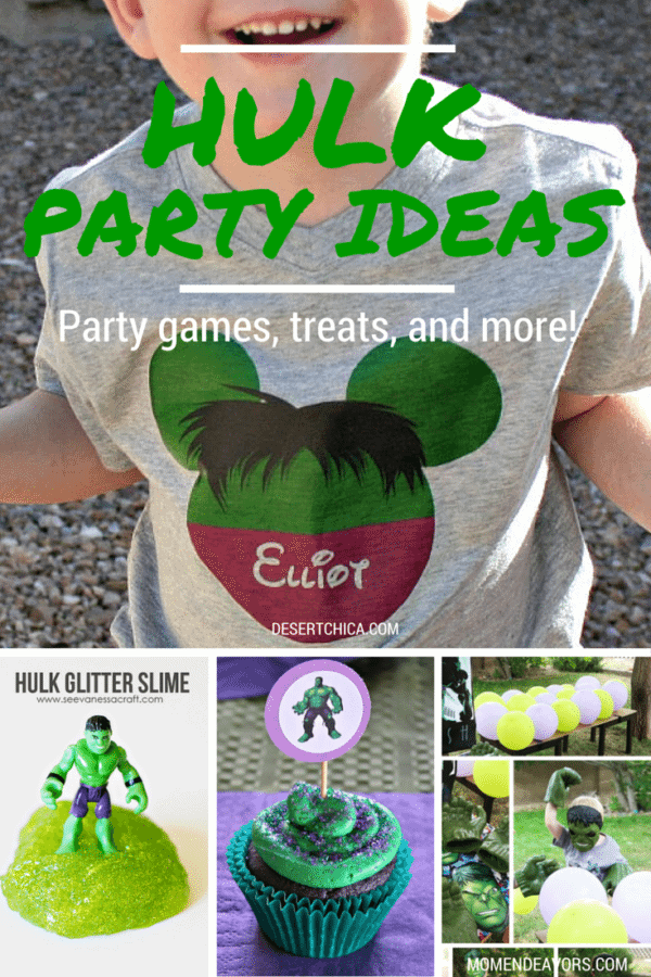 hulk party ideas