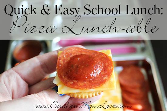 pizza lunchable