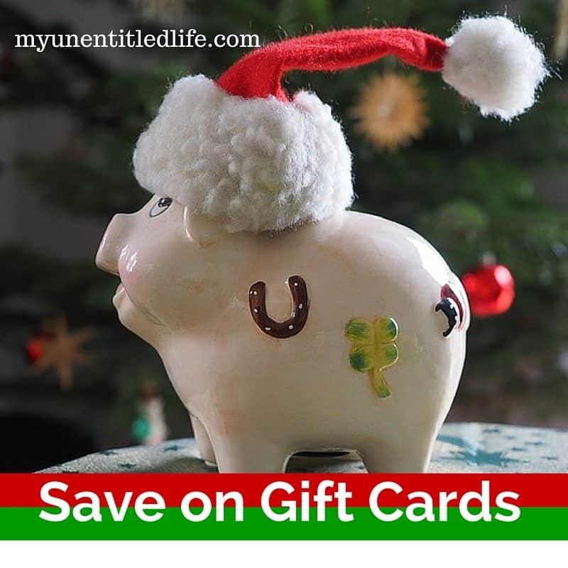 gift card savings for christmas
