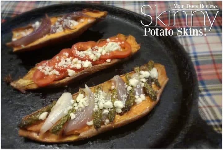 skinny sweet potato skins recipe