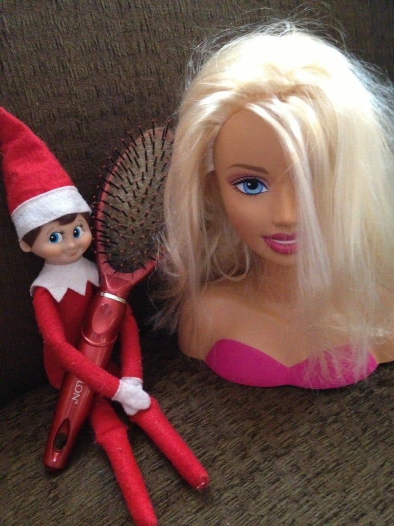 elf and barbie