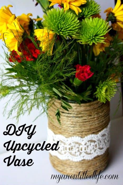 DIY Upcycled Vase