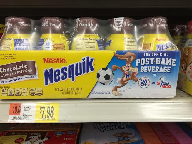 nesquik for quick drinks on the go