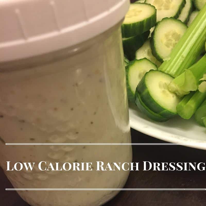 low calorie ranch dressing recipe