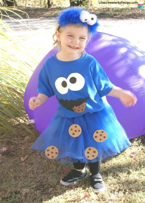 toddler cookie monster costume